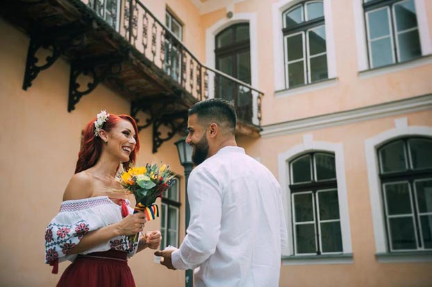 Romanian-Spanish wedding